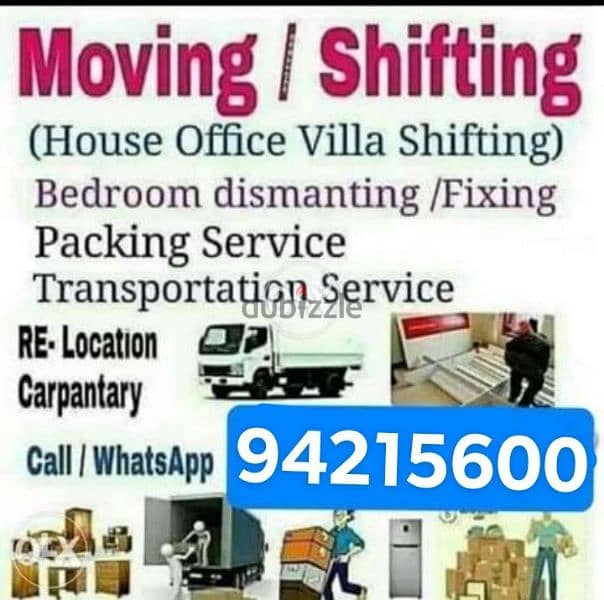 House shifting furniture fixing and transport packing material supplir 0