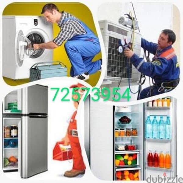 MENTINCE AC AUTOMATIC WASHING MACHINE AND REFRIGERATOR 0