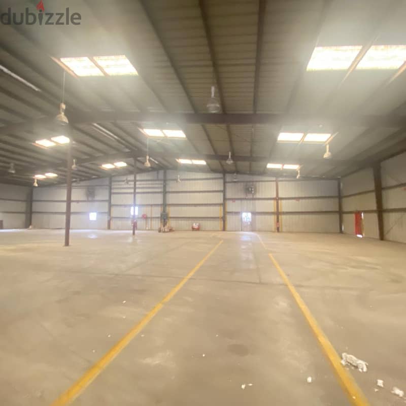 2400 Sqm warehouse for rent In GHALA Industrial area 1