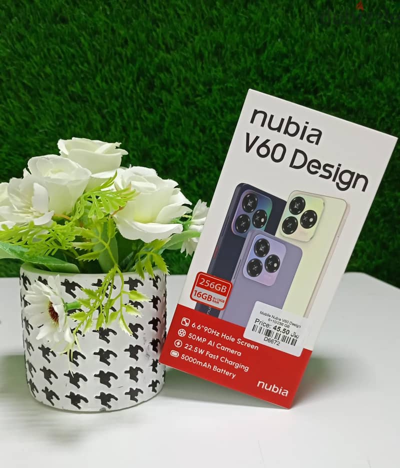 Mobile Nubia V60 Design 6+10 GB Ram 256 GB Storage 1