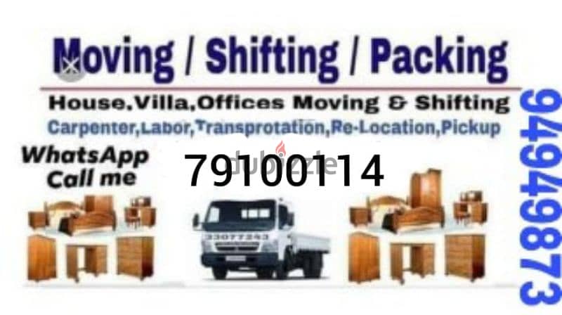 HOUSE  MOVER PACKER
House,Villas'Office shifting 0