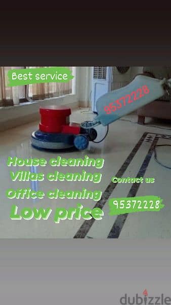 House cleaning villa office apartment & kitchen deep cleaning service 0