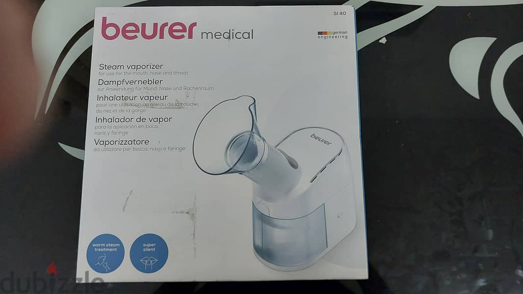 BEURER VAPOURISER . LOCATION: SOHAR. OMR 7. 0