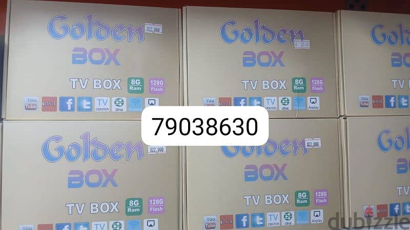 Golden Tv  Box with one Year Ip_Tv subscription 0