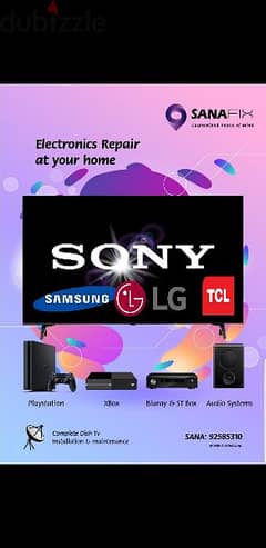 SONY SAMSUNG LG SMART NORMAL LED LCD TV RAPAIRING 0