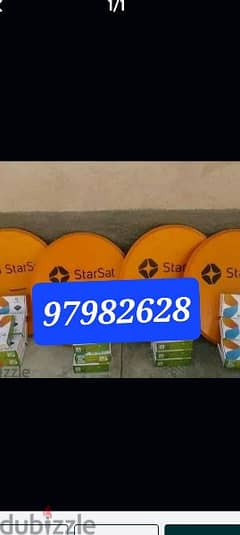 Satellite  Airtel ArabSet Nileset DishTv instal