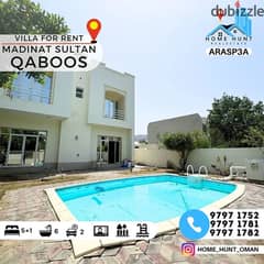 MADINAT SULTAN QABOOS | WELL MAINTAINED 5+1 BR VILLA WITH PRIVATE POOL