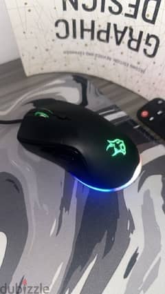 Gaming Mouse - 2 Side buttons and dpi button