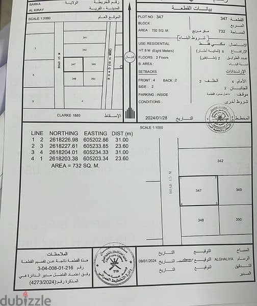 أرخص ارض مقابل الحديقة النسيم 0