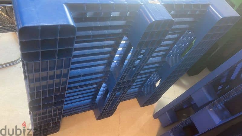 we have all types plastic pallets new and used 2