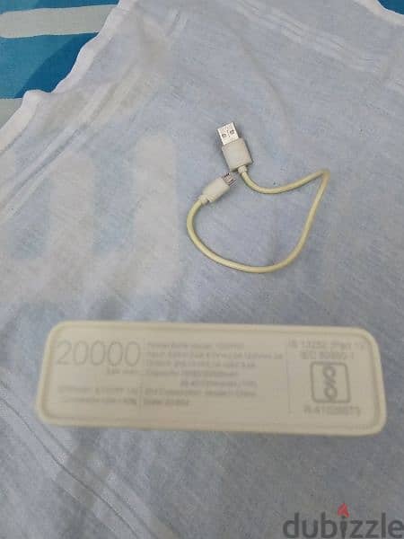 Rarely used good working Mi Power Bank 20000mah 1