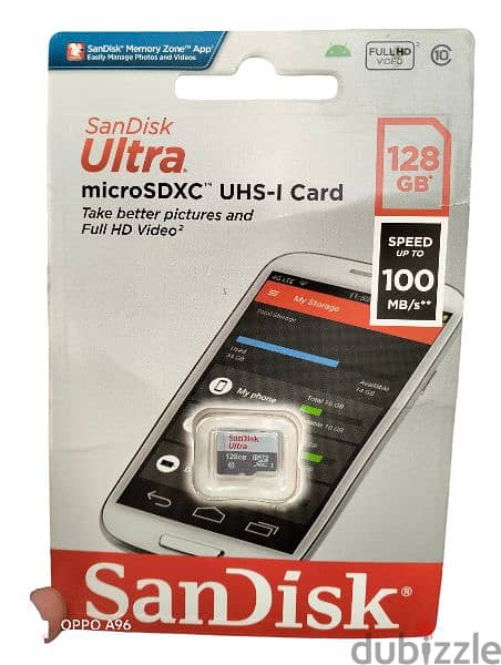 SanDisk ultra 128gb memory 0