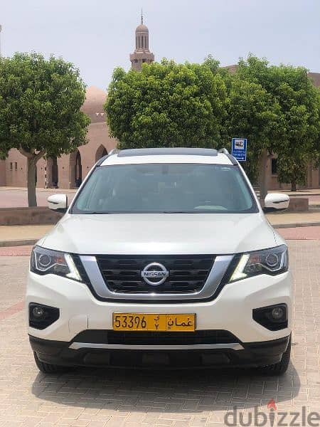 Nissan pathfinder Sv/2020   Gcc Specs Oman 10