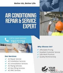 Ac installation and service works