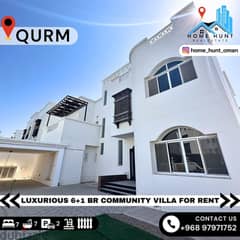 QURM | LUXURIOUS 6+1 BR VILLA FOR RENT