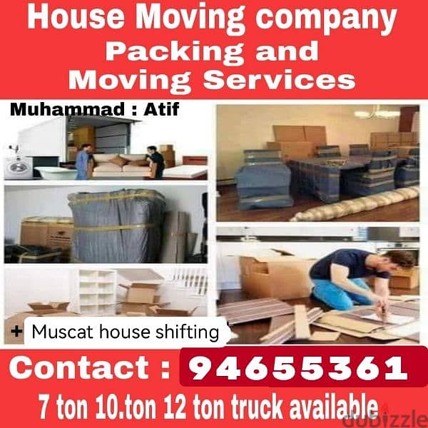 musact House shifting and transport services 0