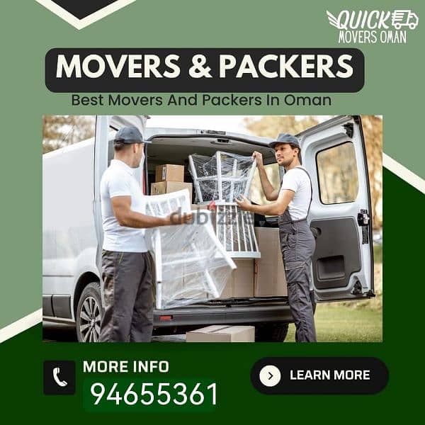 Muscat movers house shifting services and 0