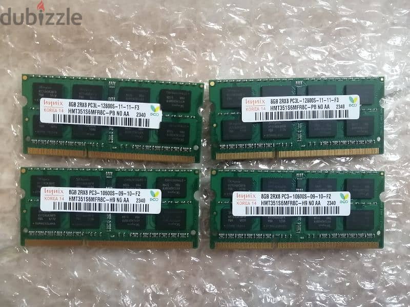 laptop Ram 8Gb DDR3 0