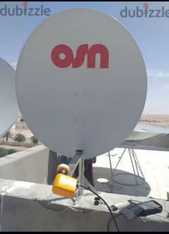 Home service Nileset Arabset Airtel DishTv osn fixing and setting 0