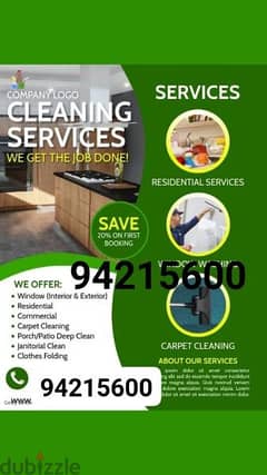 House cleaning villa office apartment & kitchen deep cleaning service