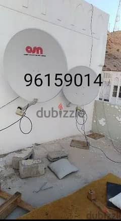 Home service 
Nileset Arabset Airtel DishTv osn fixing 0