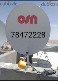 Home service 
Nileset Arabset Airtel DishTv osn fixing