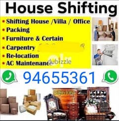 house shifting Oman and transport mover services