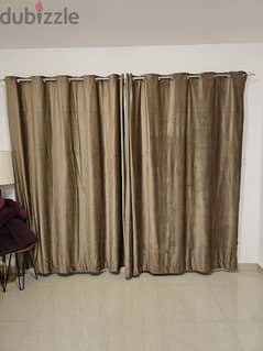 Curtains for living room - used for few montha only