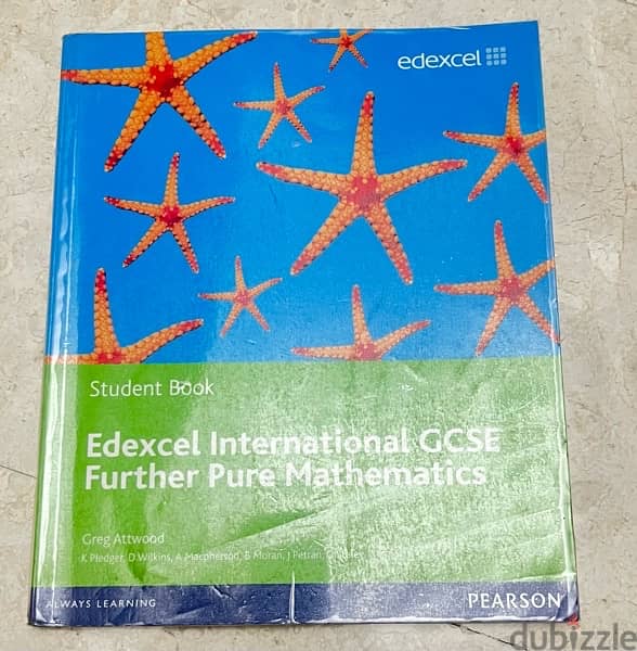 3 Edexcel IGCSE Further Maths, English language books/school books 1