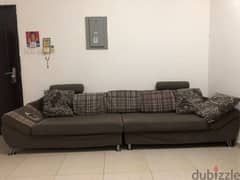 L shaped sofa 0