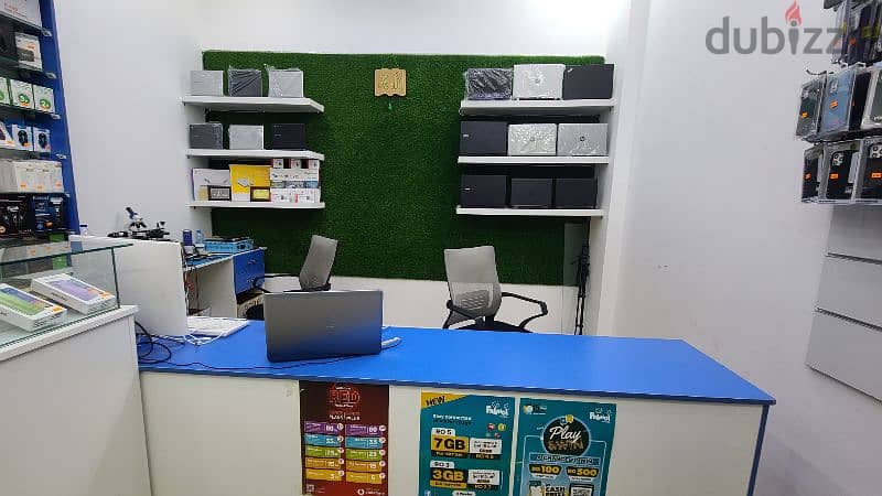 Mobile shop for sale محل جوالات للبيع 1