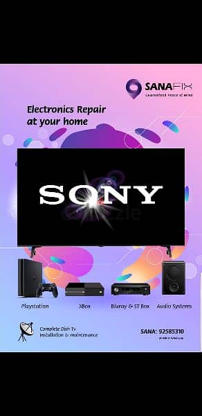 SONY SAMSUNG LG SMART NORMAL LED LCD TV RAPAIRING