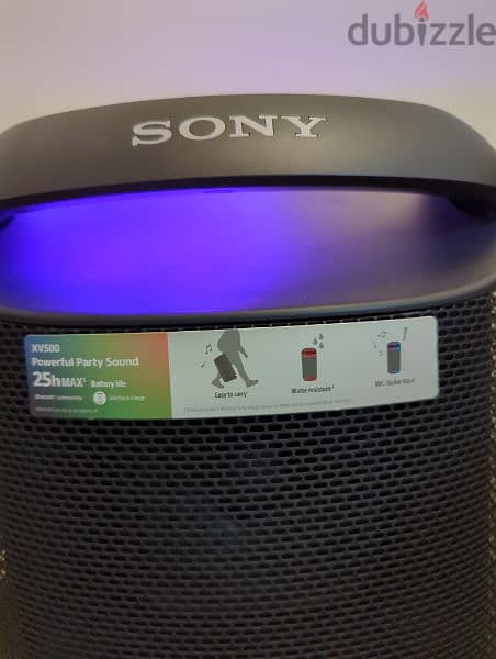 Sony XV500 PARTY SPEAKER  letest model 1