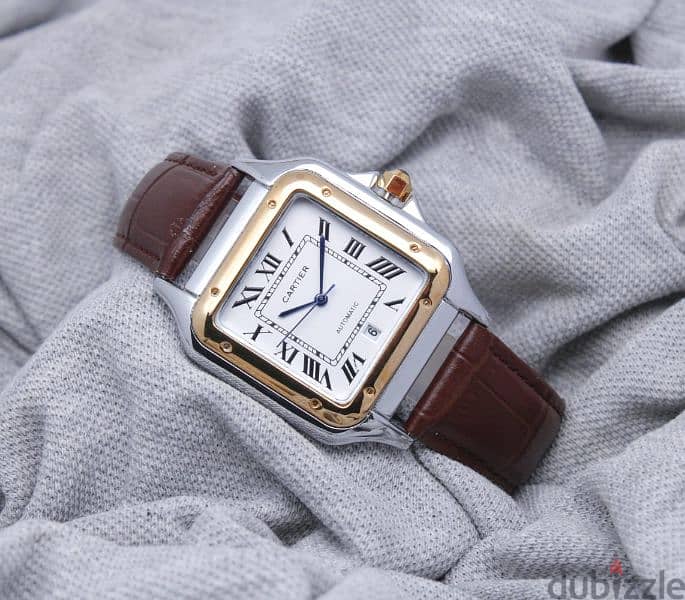 LATEST BRANDED TISSOT ARMANI CARTIER BATTERY GENTS WATCH 8