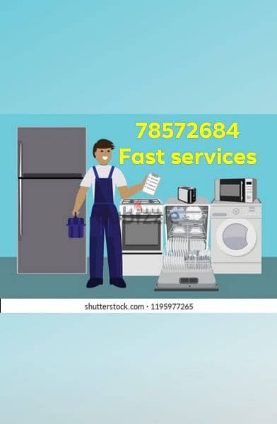 Maintenance automatic washing machine and Refrigerator's 0