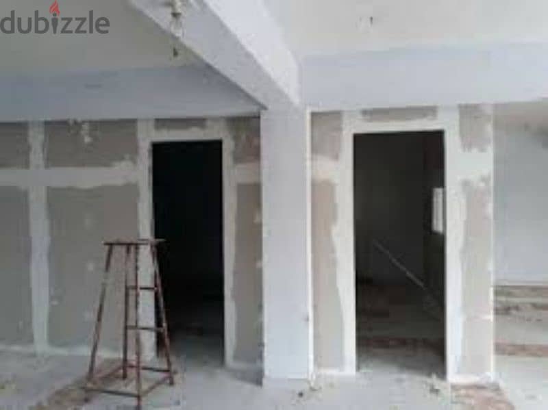 room gypsum board partition and painting services 0