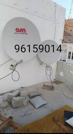 Home service Air Tel nilesat osn arab sat fixing 0