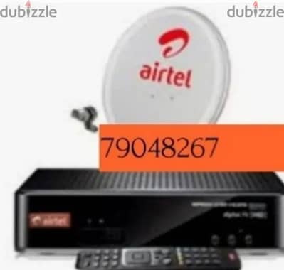 Home service  Nileset Arabset Airtel DishTv osn fixingSatellite dish