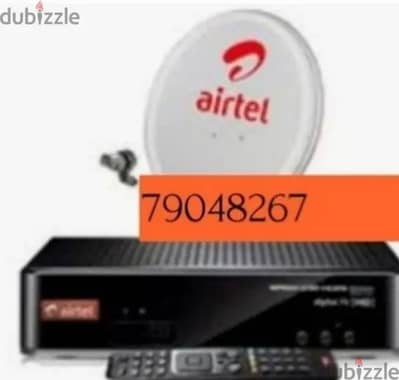 Home service  Nileset Arabset Airtel DishTv osn fixingSatellite dish