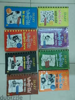 Whimpy kid books @ OMR 2 each 0