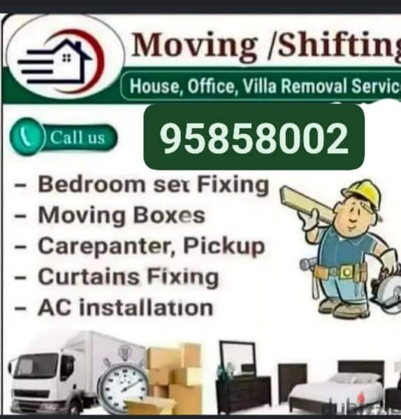 House shifting furniture fixing and transport packing material supplir 0