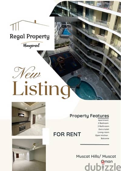 **Stunning 2 Bedroom apartment for Rent and Sale**