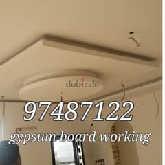 house gypsum board working and painting services 0