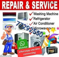 electronic All types of work AC washing machine fridge etc 24 hrs