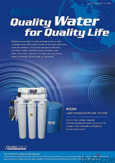 Watet Filter Purification Systems for Restaurants