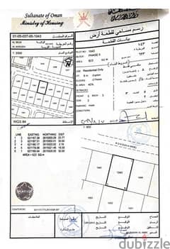 للبيع ارض سكني في الخوض المرحلة الخامسة  في حي الكوثر