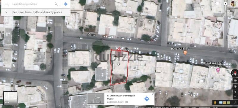 commercial land alghobra for sale ارض سكني تجاري في الغبرة الشمالية 1