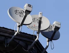 Home service 
Nileset Arabset Airtel DishTv osn fixing