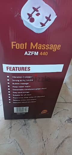 urgently selling Foot massager not used at all