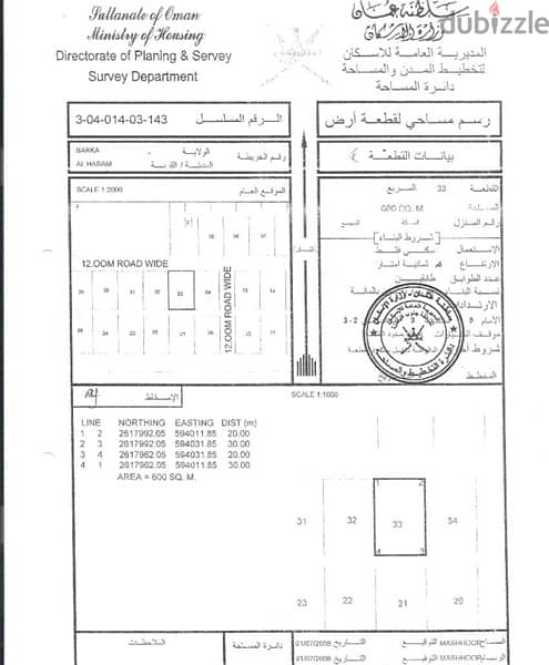 للبيع العاجل ارض بالهرم ب موقع ممتاز اقل من كيلو من شارع العام 0